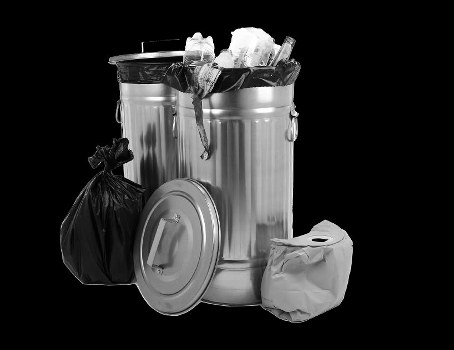 Recycling construction materials at a waste clearance facility