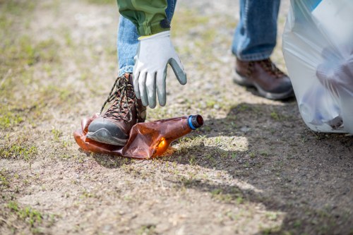 Final clean-up after house clearance in Seven Sisters